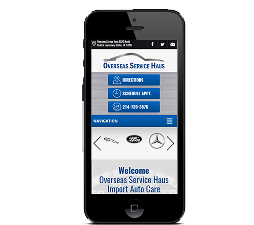 Example of a mobile design