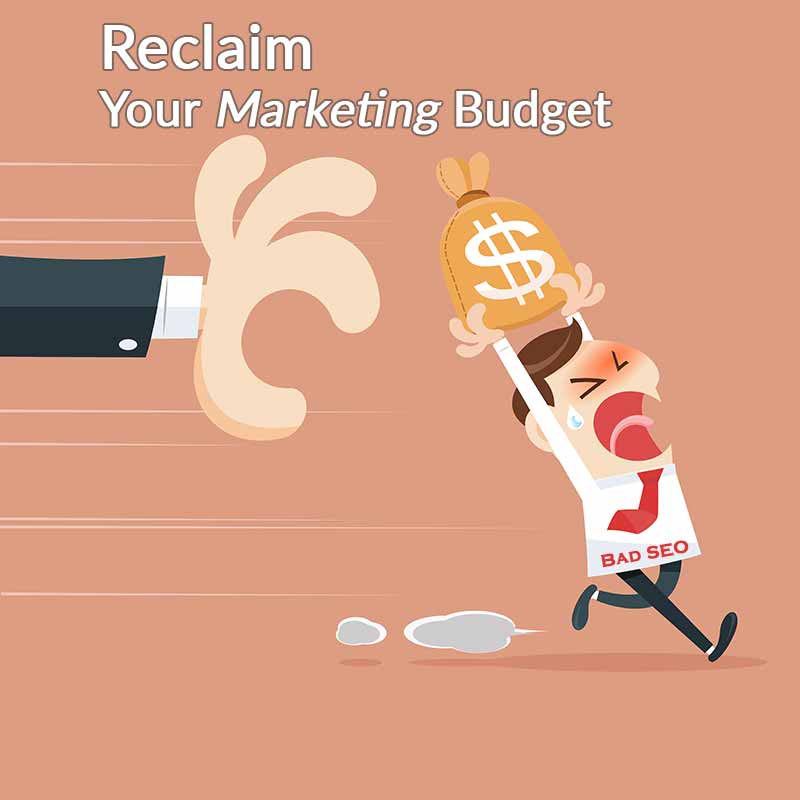 Reclaim your marketing budget from bad seo