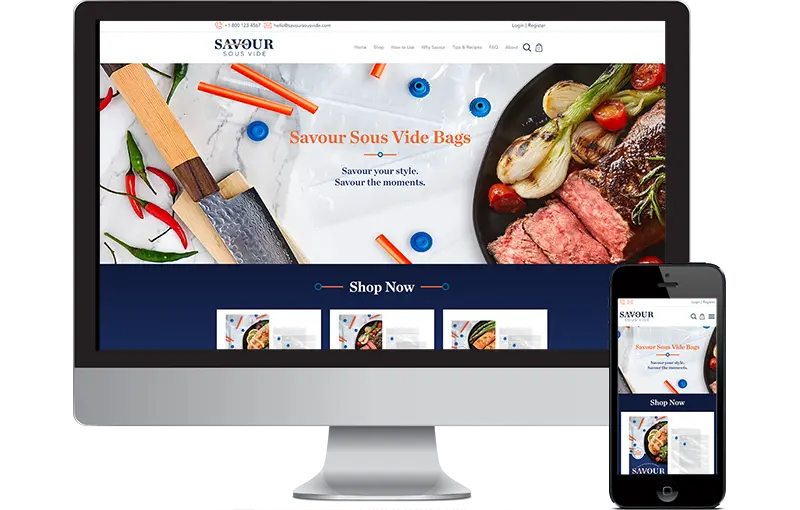 Shopify for Cooking eCommerce