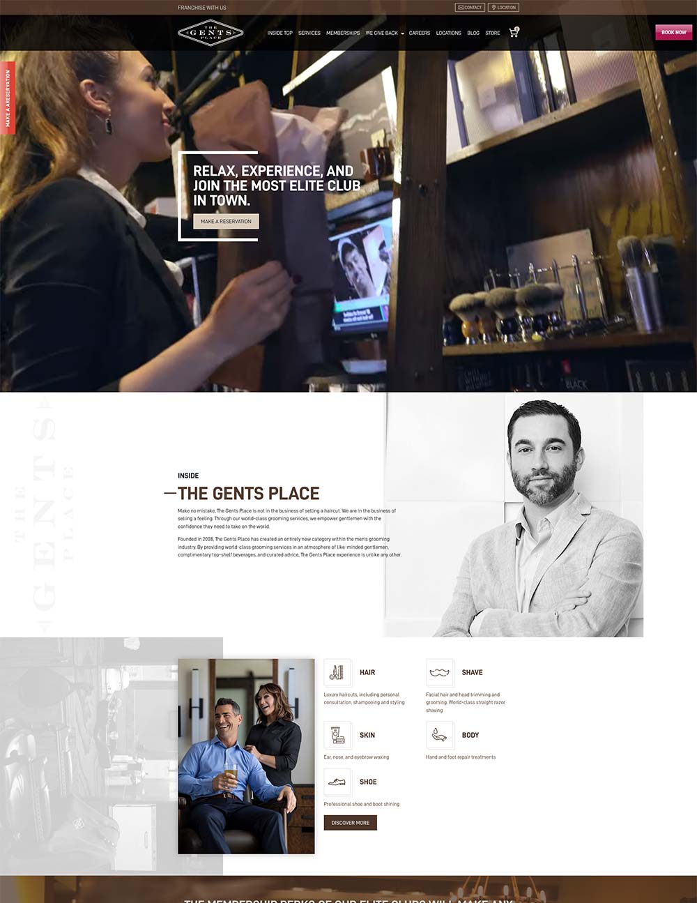 The Gents Place WooCommerce Website by Seota Digital in Frisco, TX