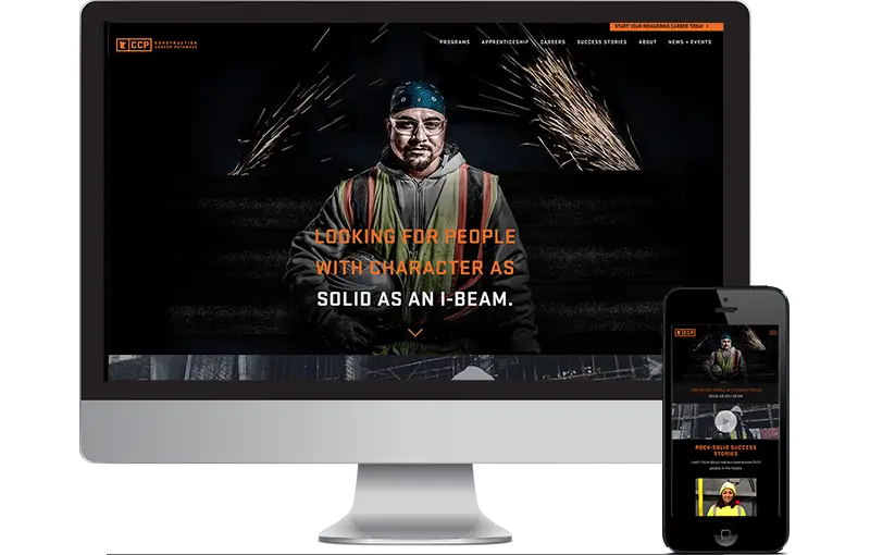 construction manufacturing company website