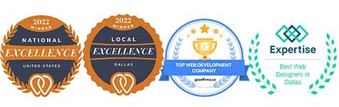 2022 Awards for Web Design and Development