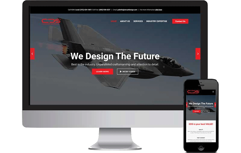 WordPress Website Design for Tech company
