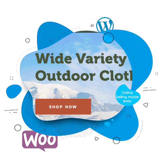Wapti Outdoors WooCommerce design
